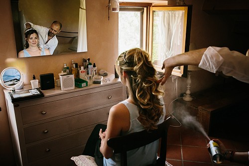 bride's preparation