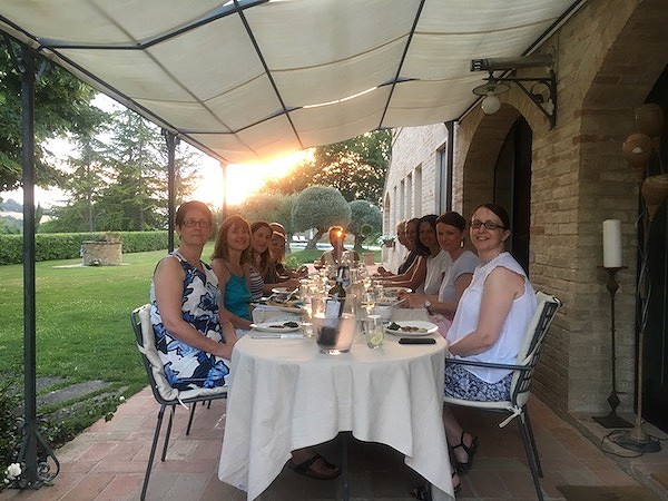 Fun evenings at Villa Prati